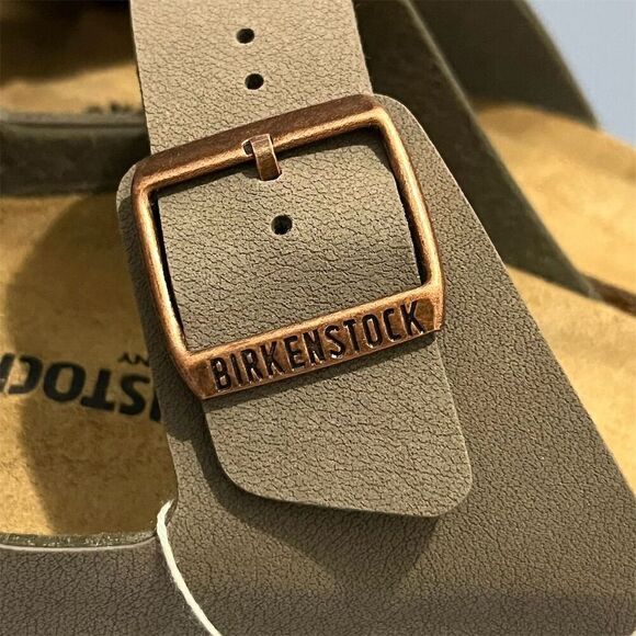 Birkenstock Arizona Leather Unisex Slide Sandals Narrow L10/M8 Summer Comfy main image 9